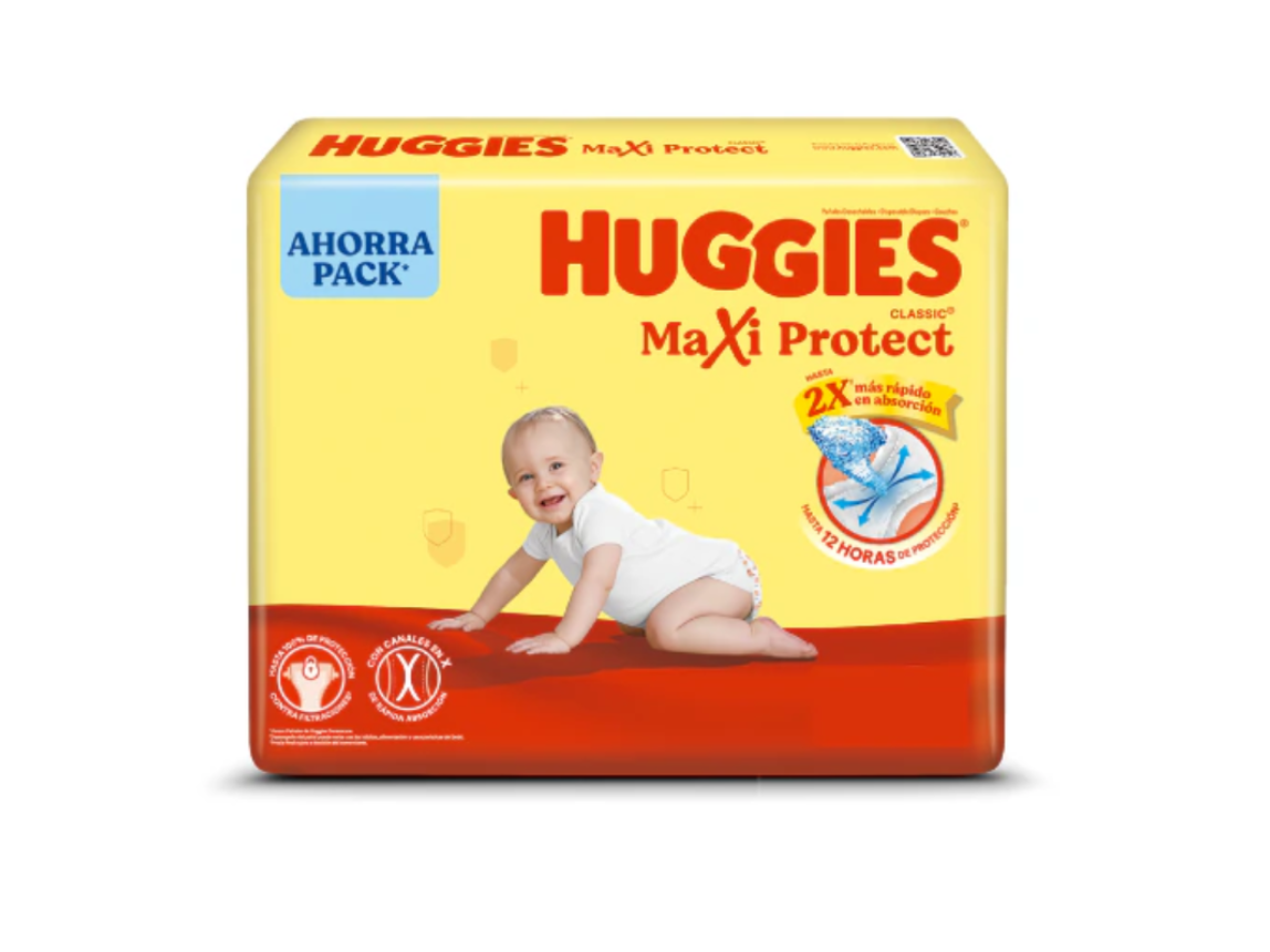 Huggies classic maxi protect XXG 48 unid