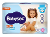 Babysec ultra soft super pack XG x52