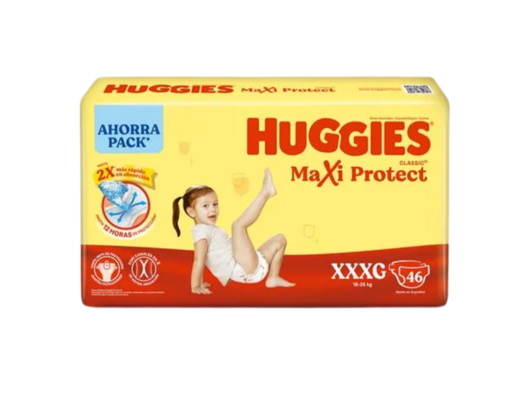 Huggies classic maxi protect XXXG x 46 unid