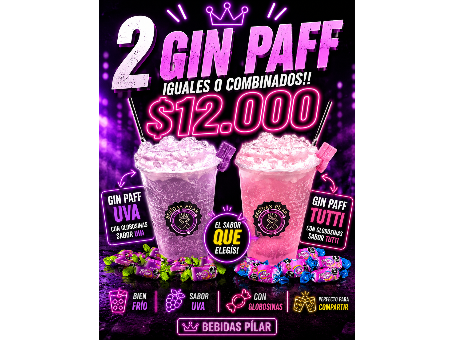 2 GIN PAFF