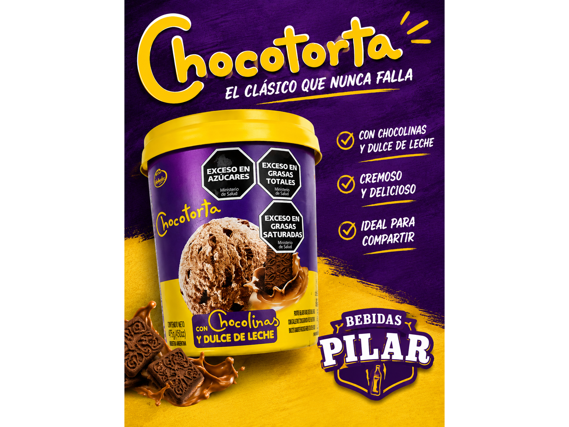 GELATO DE CHOCOTORTA