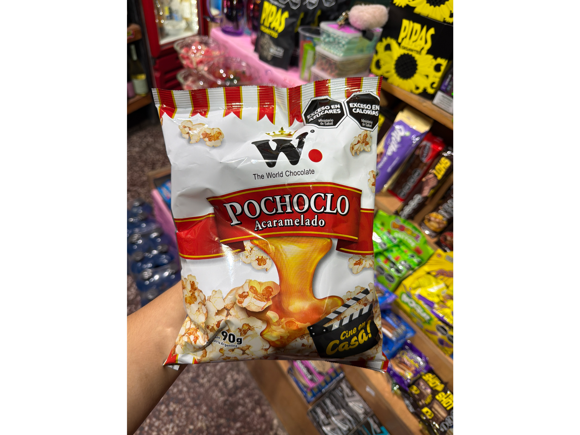 POCHOCLOS ACARAMELADOS