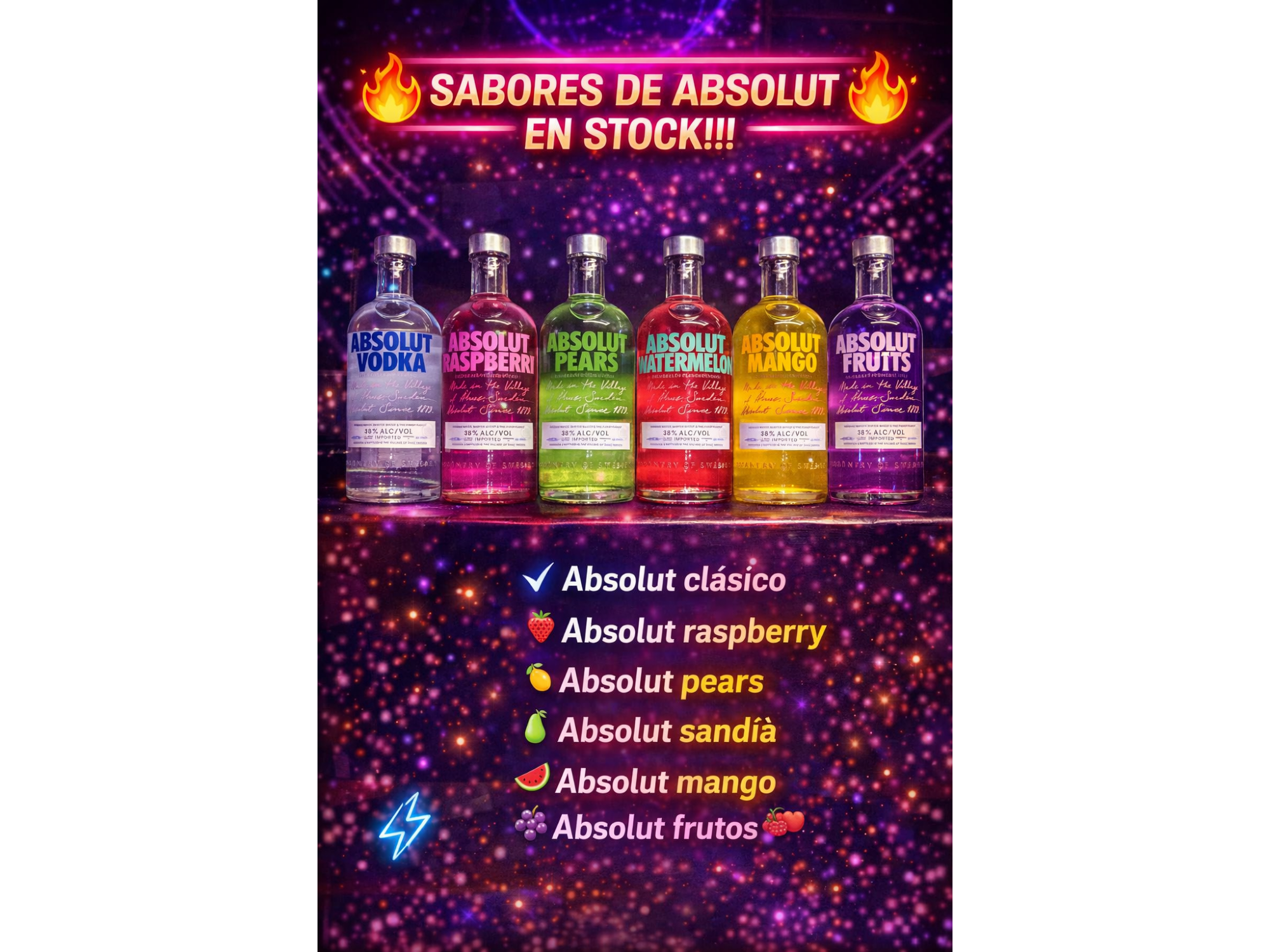 ABSOLUT CON SPEED XL