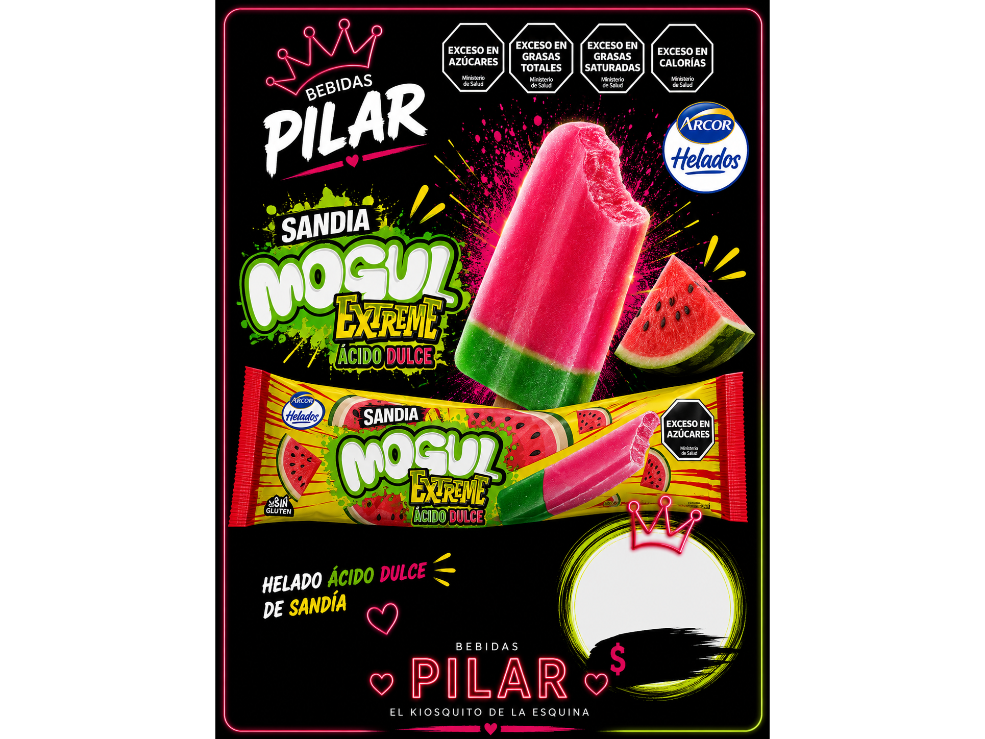 PALITO MOGUL EXTREME SANDÍA