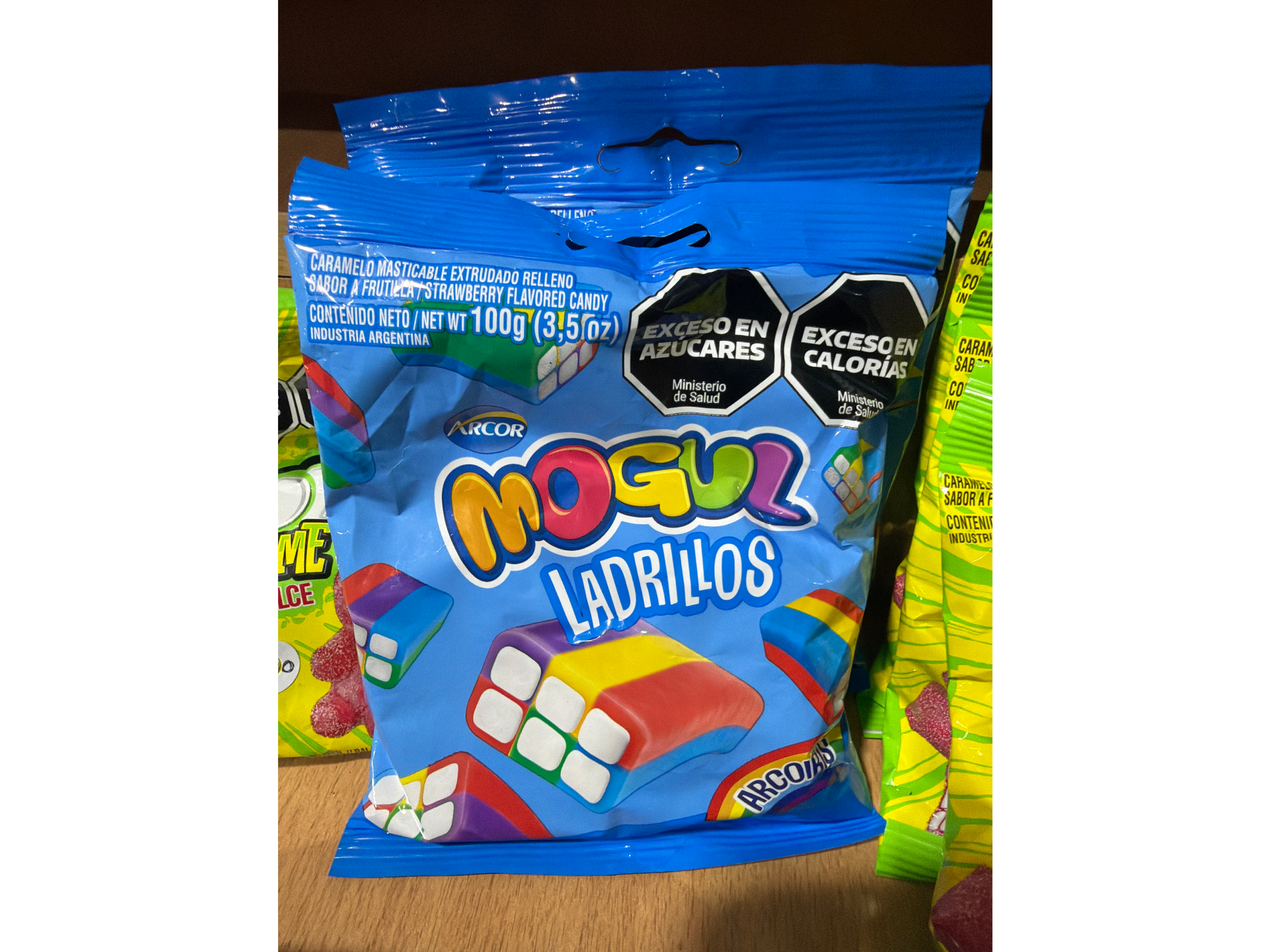 Ladrillos arcoíris mogul