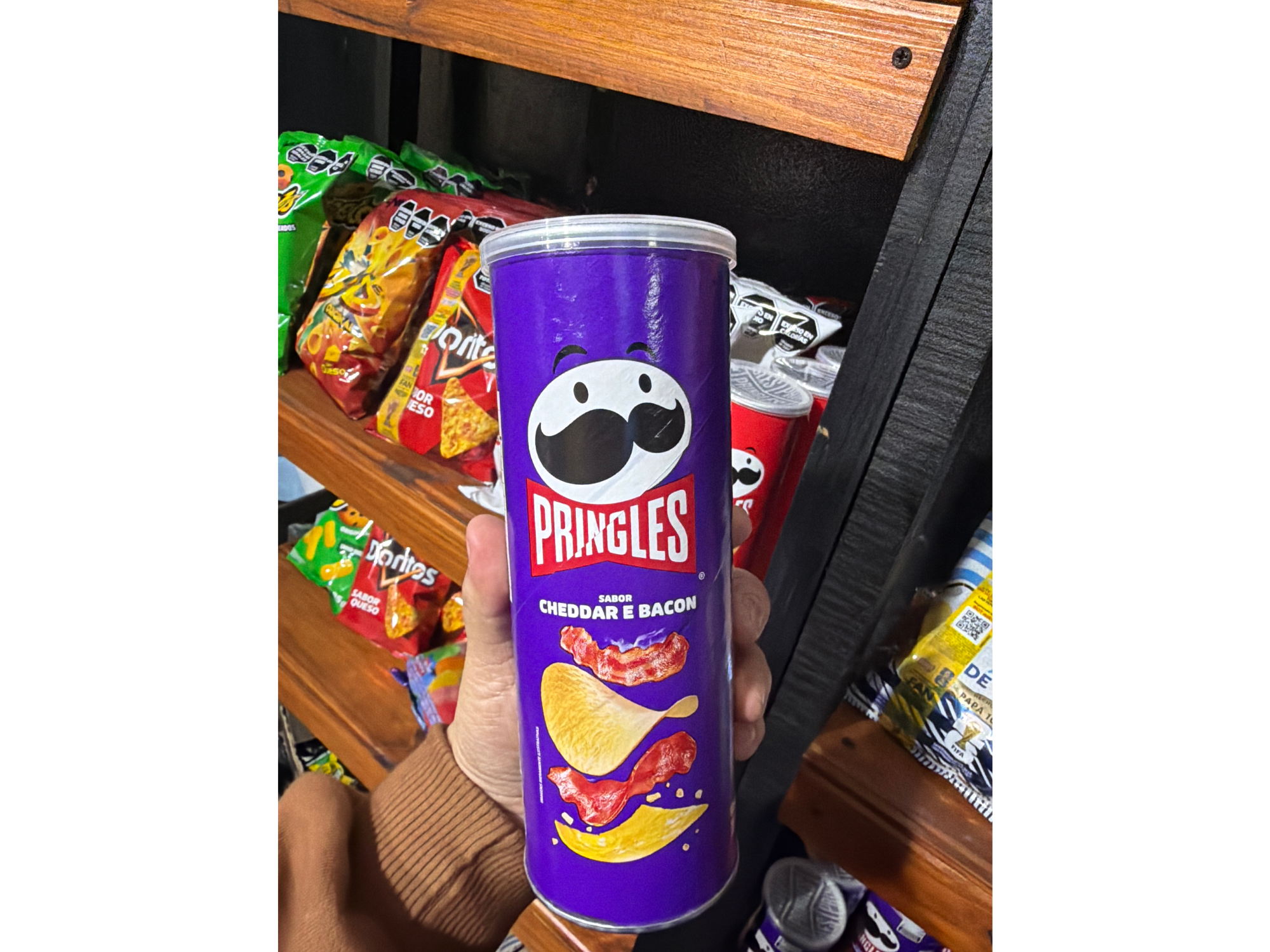 PRINGLES CHEDDAR Y BACON