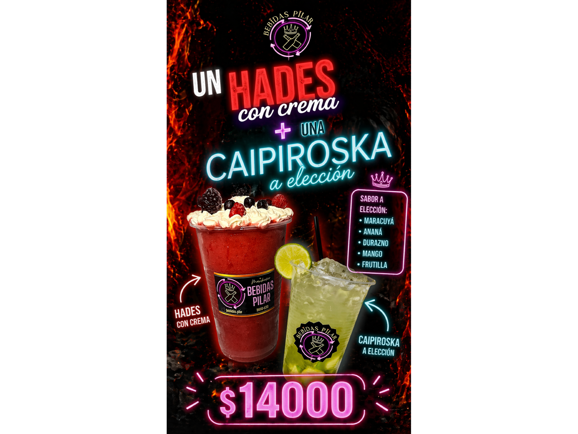 HADES C/C+ CAIPIROSKA A ELECCION