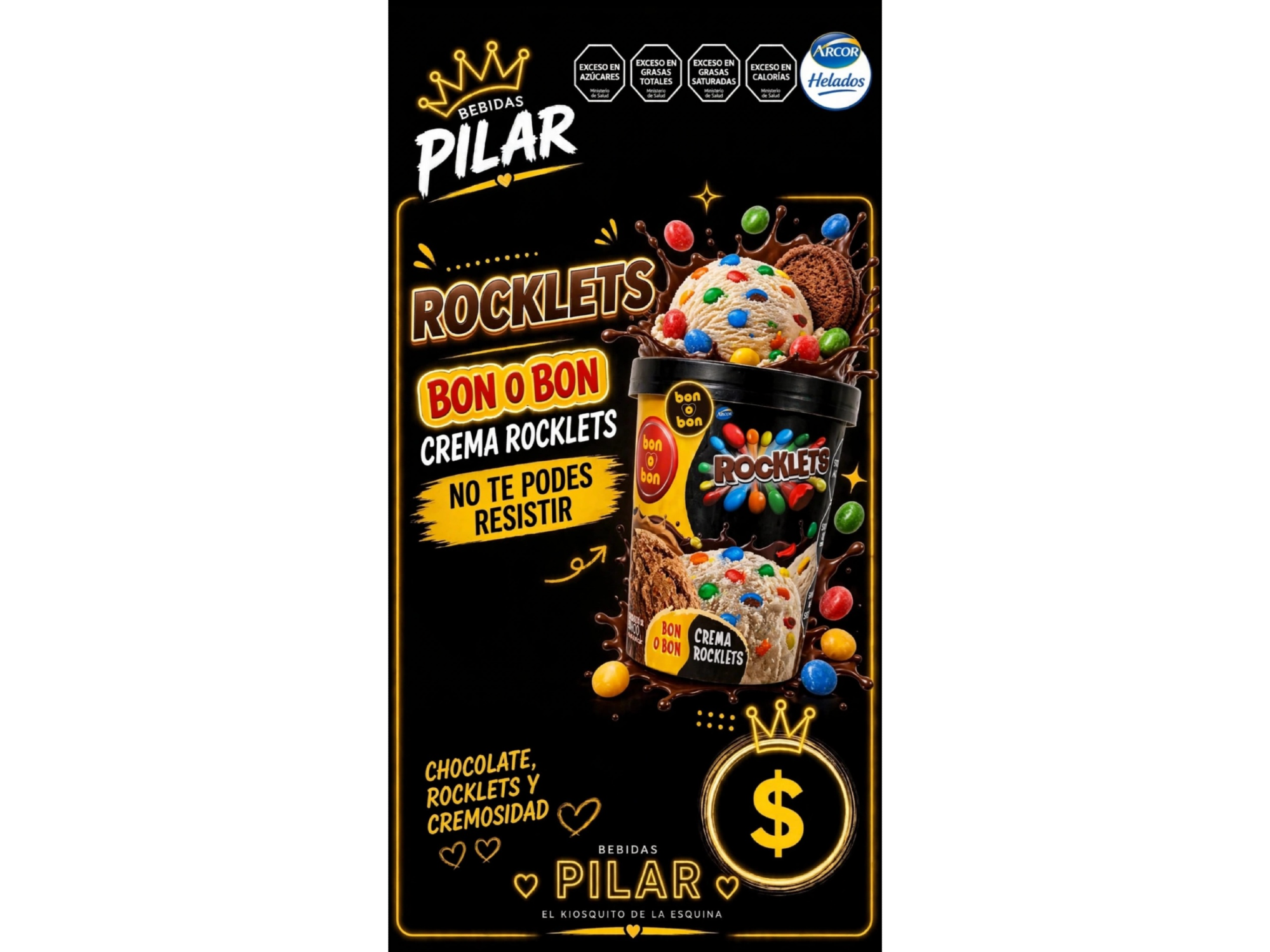GELATO XXL ROCKLETS / BON O BON