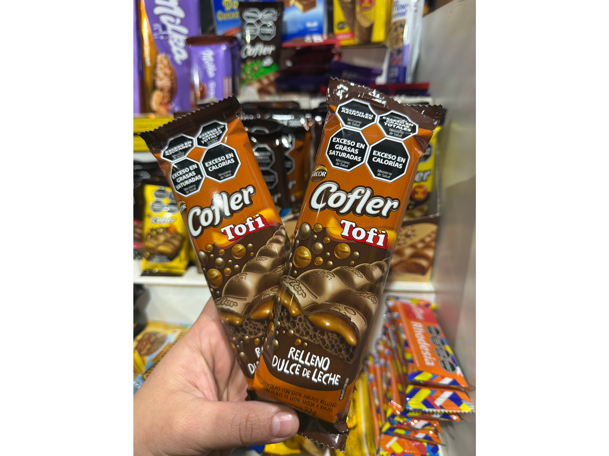 COFLER TOFI RELLENO 70g (aireado)