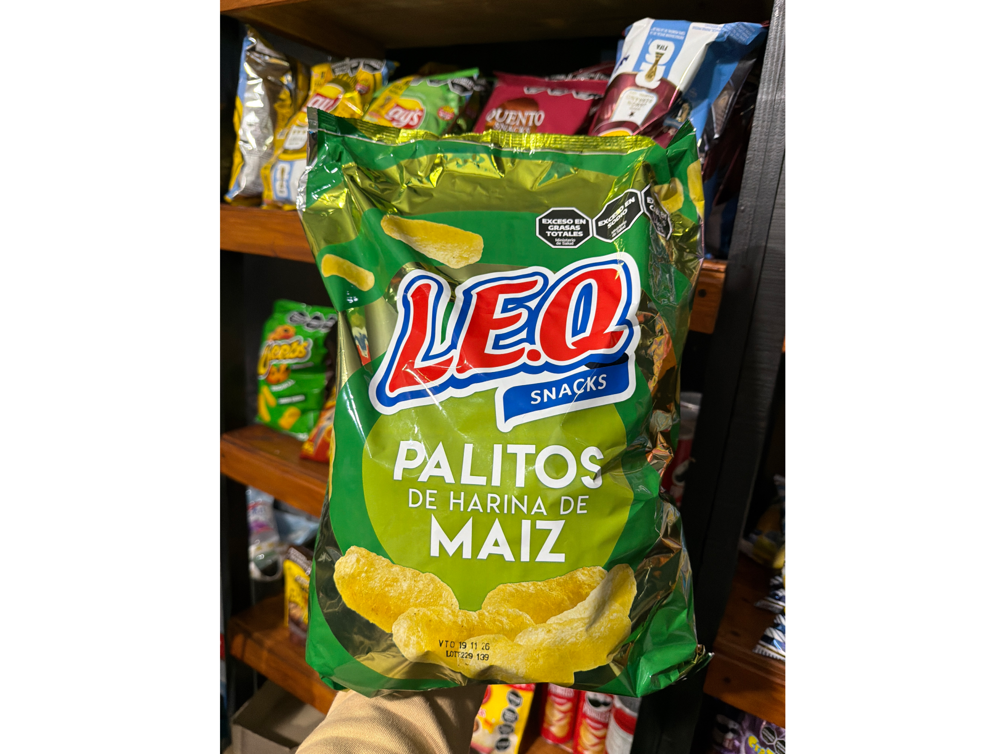 LEQ PALITOS DE MAÍZ 400G