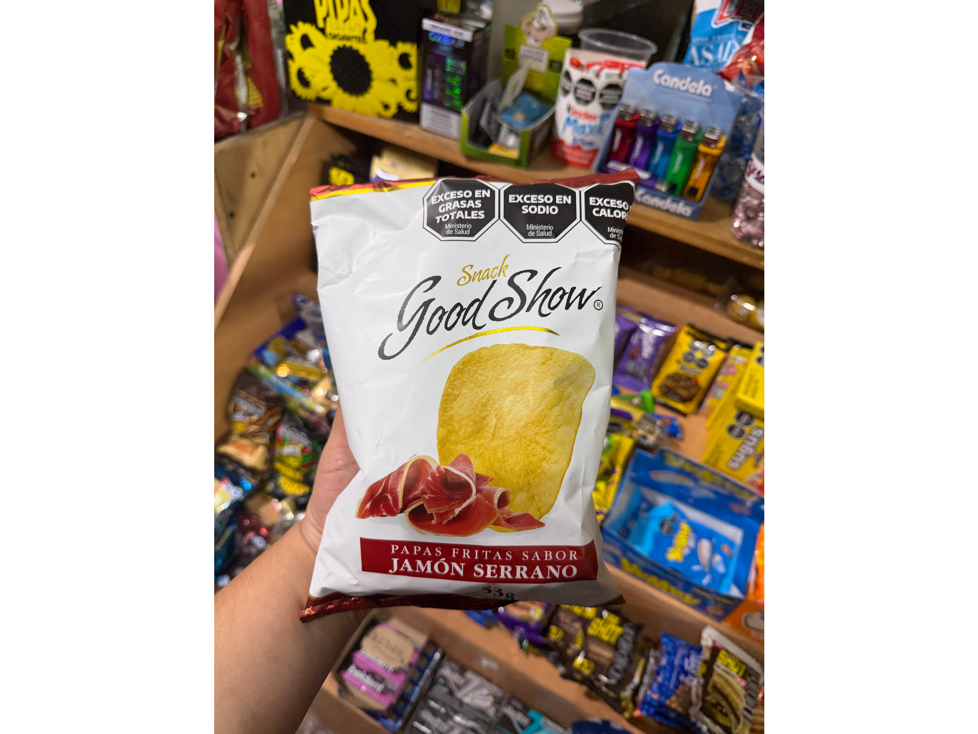 PAPAS GOOD SHOW JAMÓN SERRANO