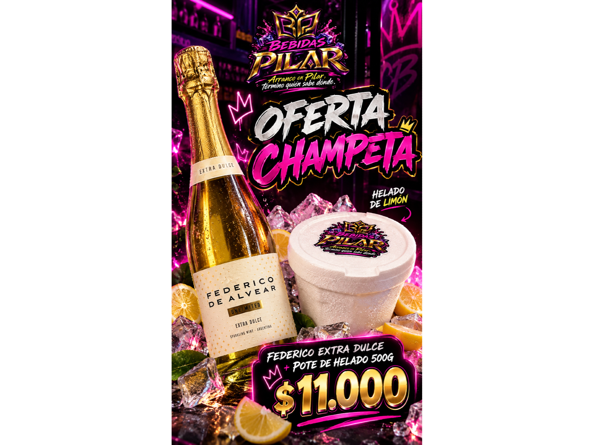FEDERICO EXTRA DULCE+ HELADO DE LIMÓN 500g