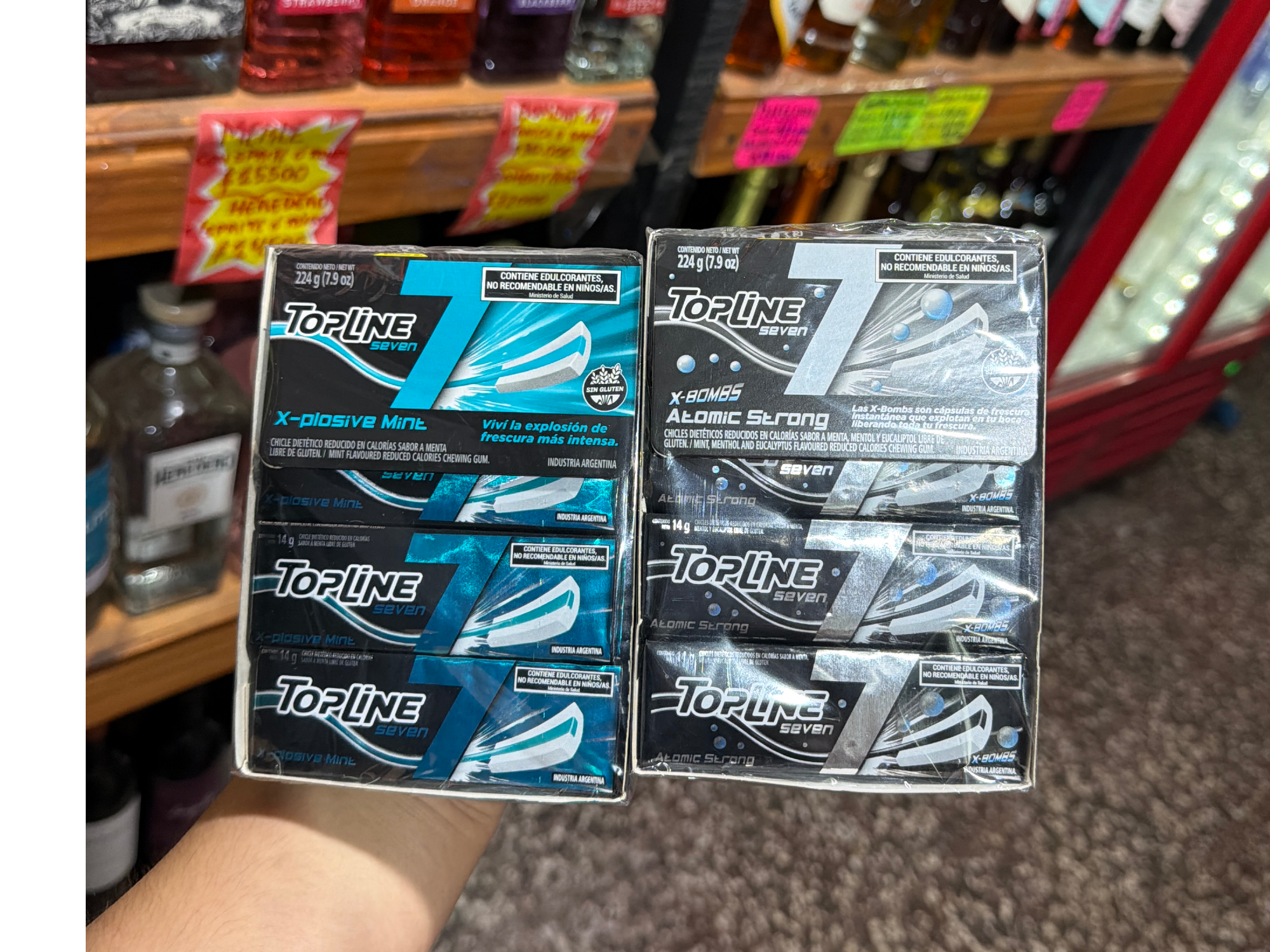 CHICLES TOPLINE