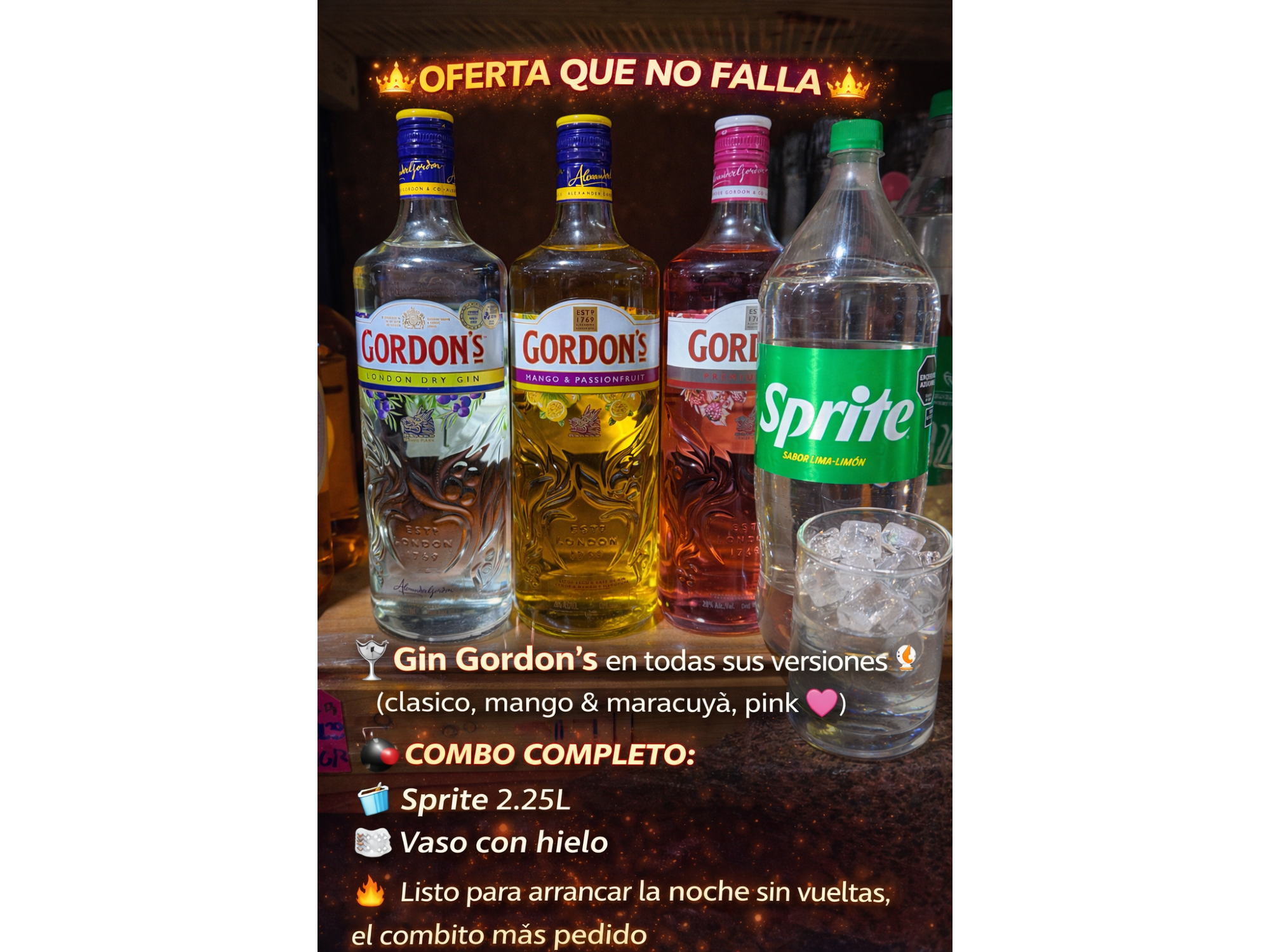 GIN GORDON'S CON SPRITE