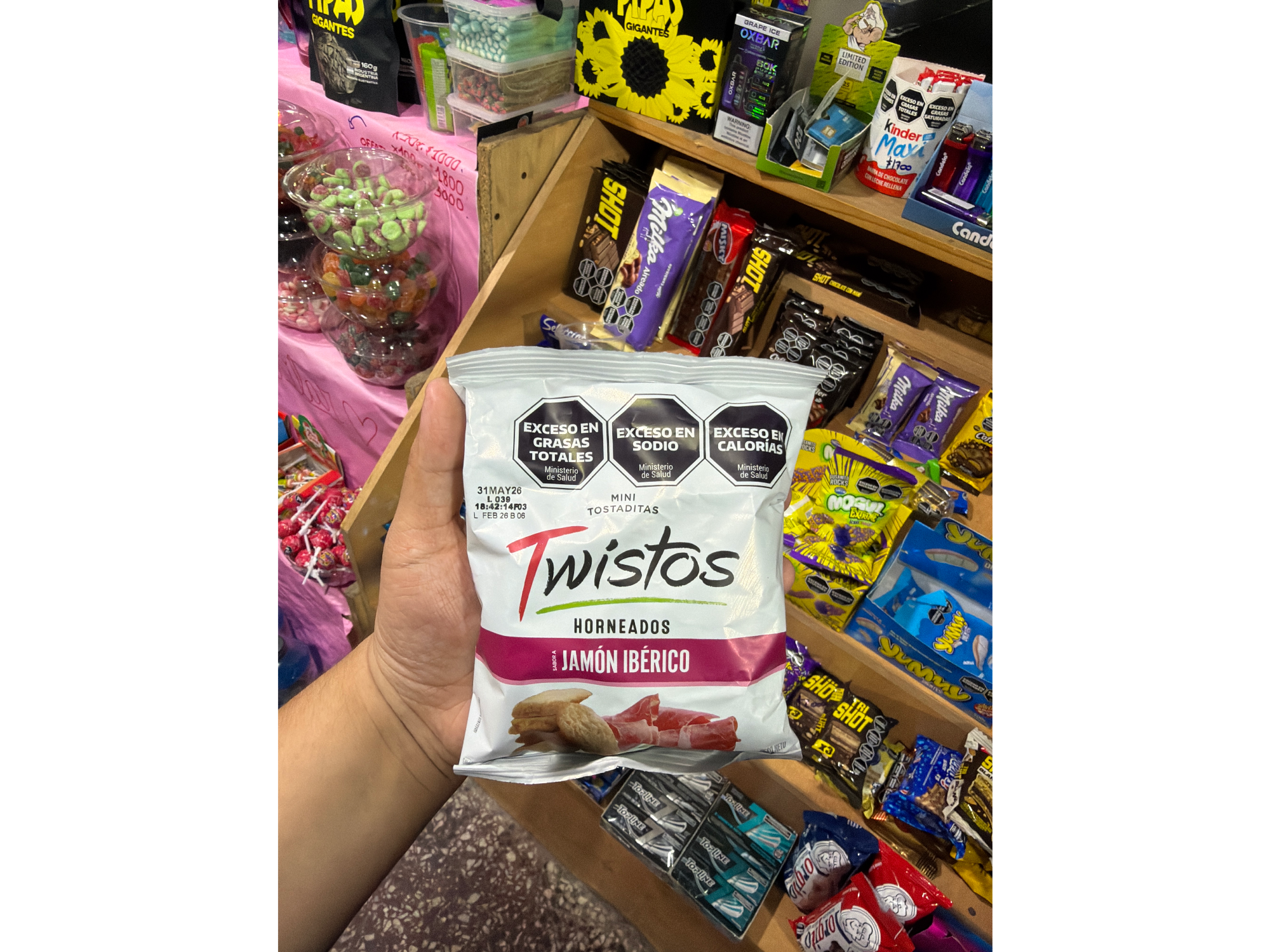 TWISTOS JAMÓN IBÉRICO 40g