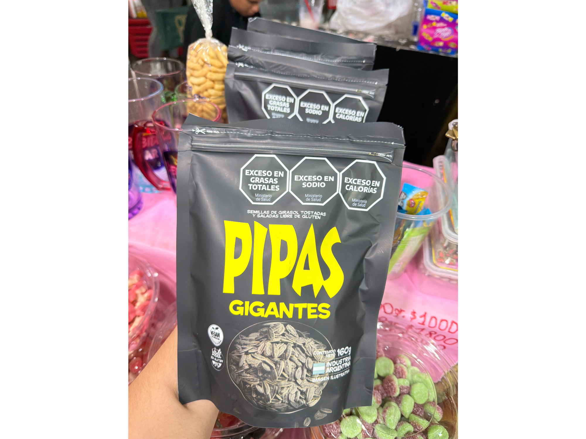 PIPAS GIGANTES 160g