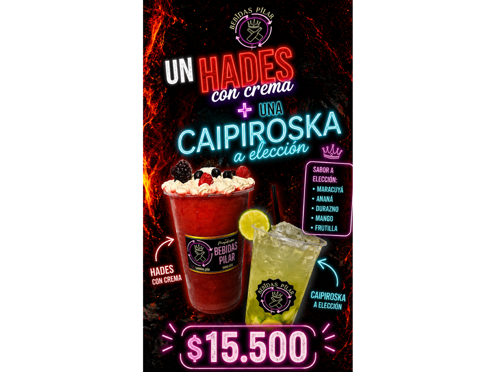 HADES C/C+ CAIPIROSKA A ELECCION