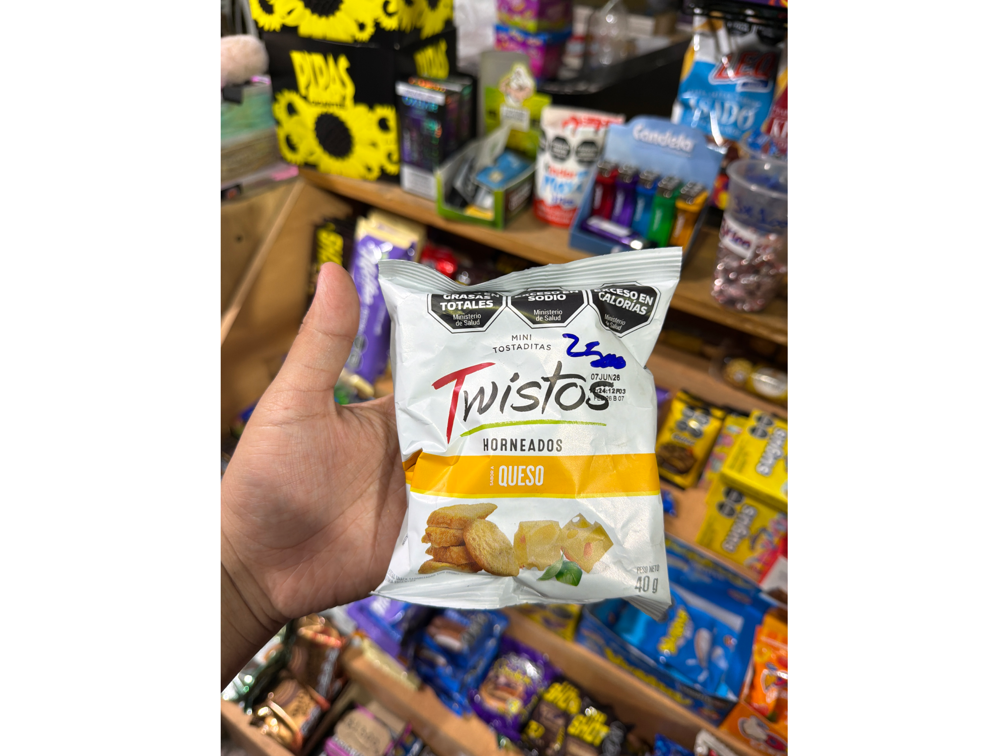 TWISTOS DE QUESO 40g