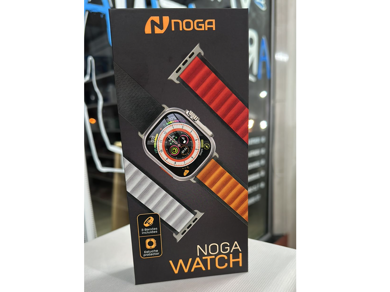 SMART WATCH 3 MALLAS+CASE+GLAS