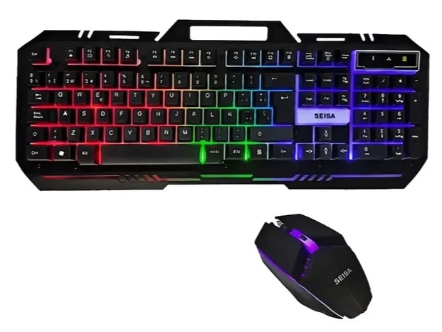 TECLADO + MUSE GAMER C/CABLE RGB