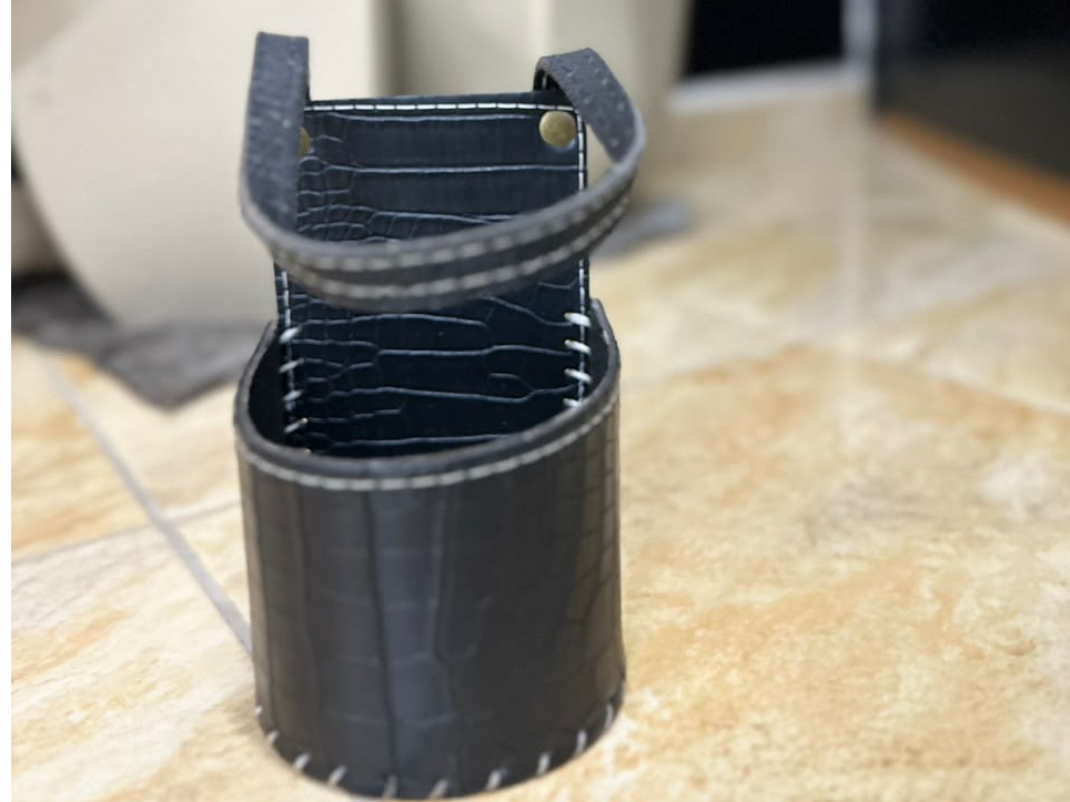 PORTA MATE CUERO LEGITIMO