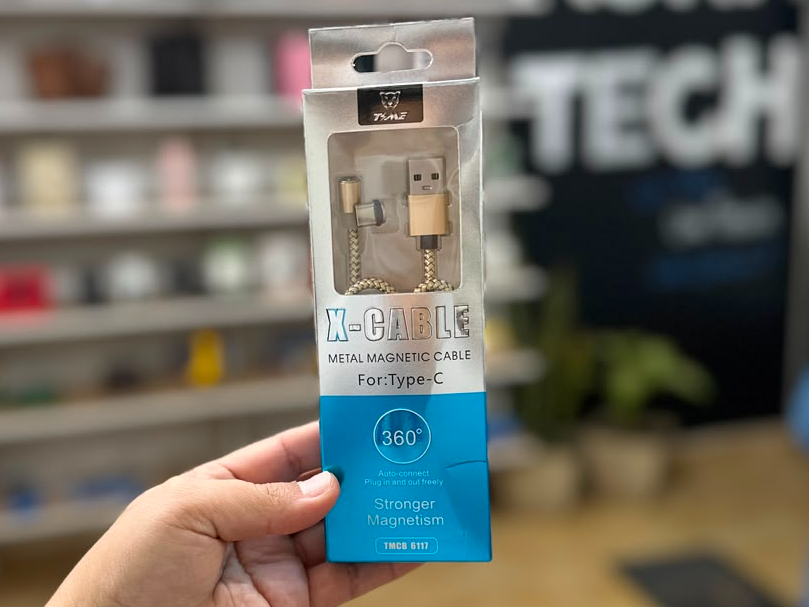 CABLE MAGNETICO 360 TIPO USB-C