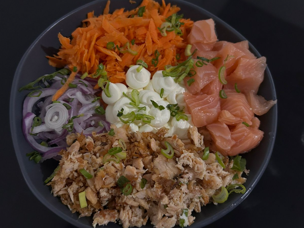 Poke - Salmón grill