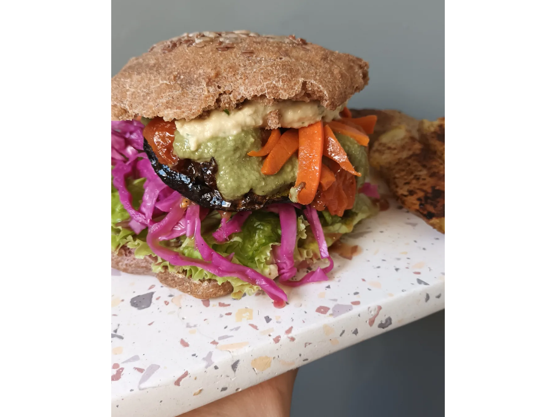 Sandwichazoooo (integral) con papas