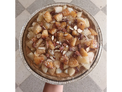 Tarta de manzana  grandeeeeee