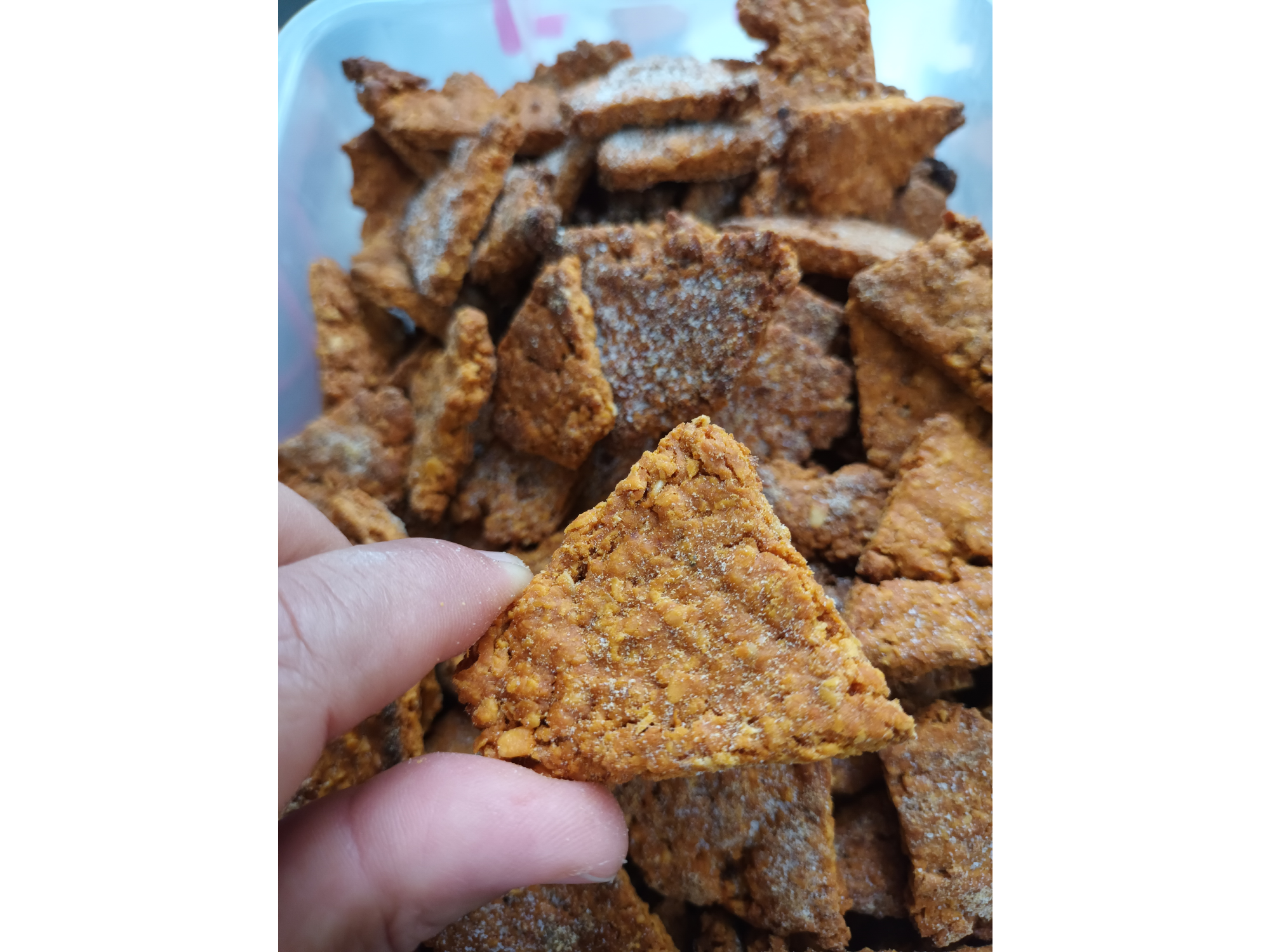 Crackers de avena