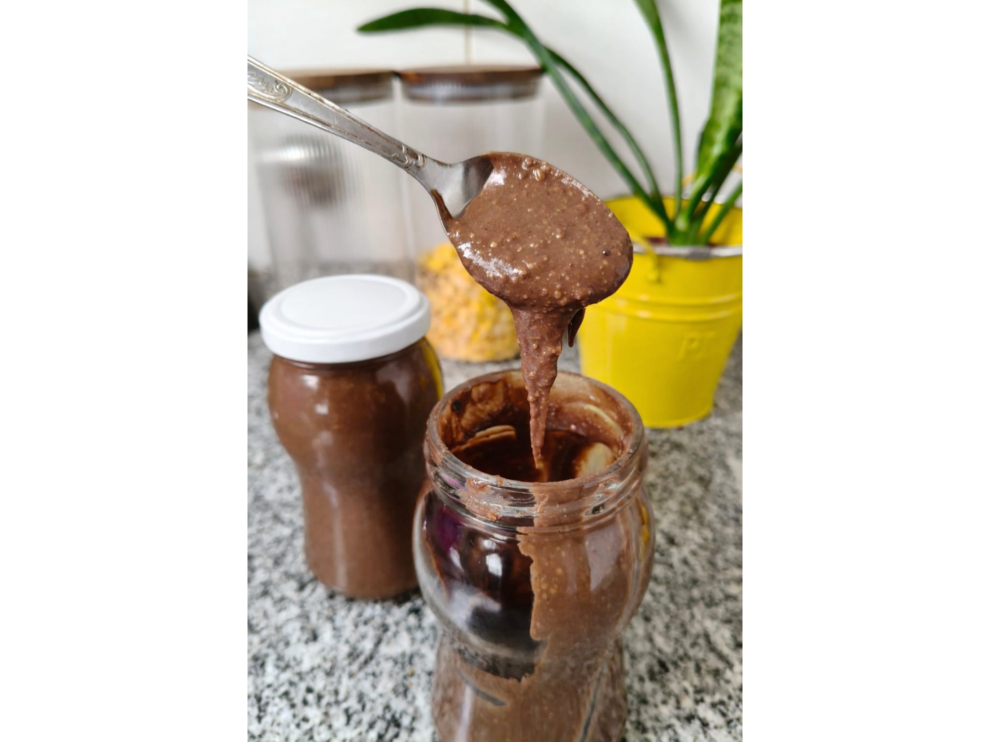 Pasta de maní + chocolate semiamargo