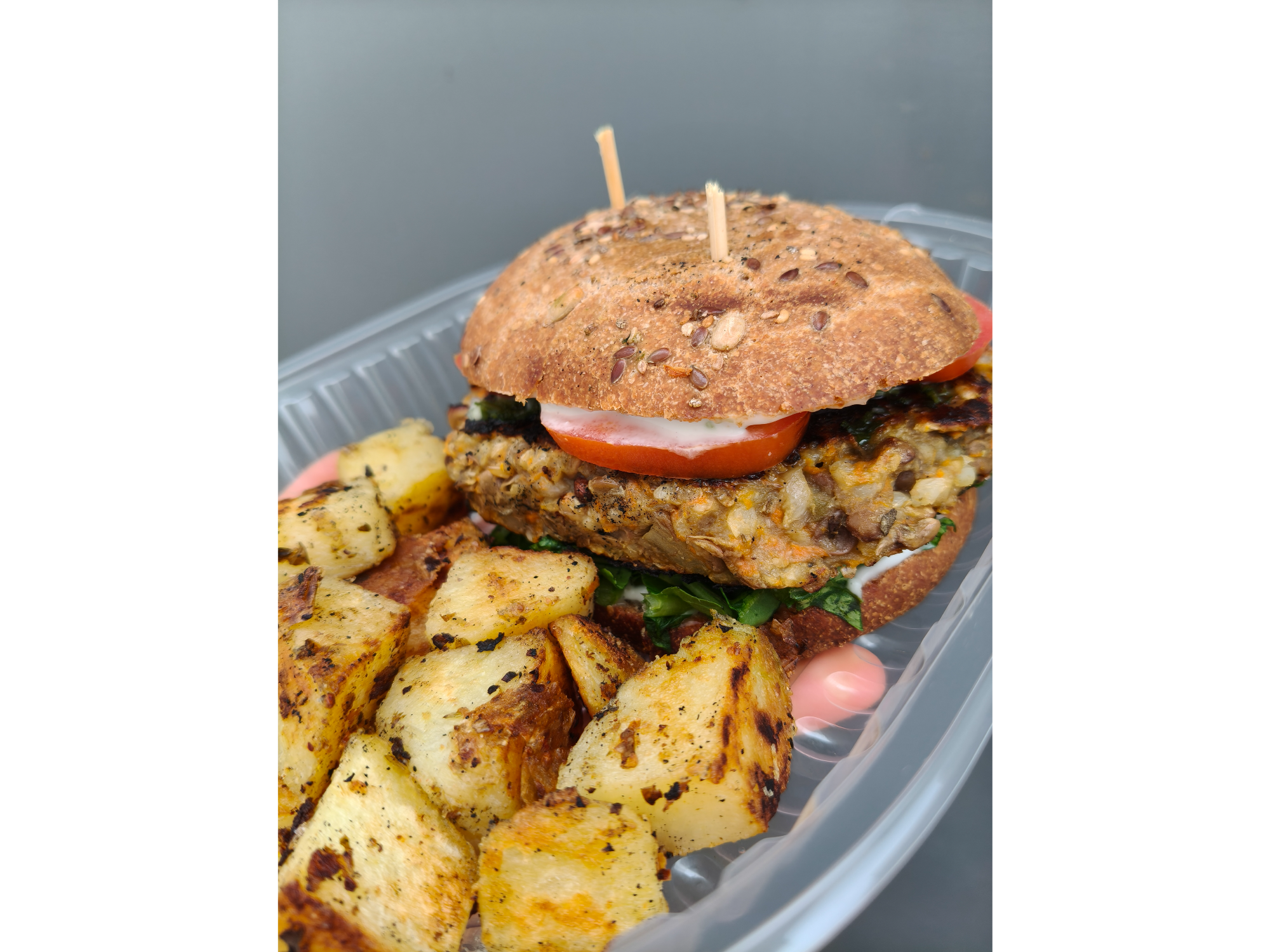 El Sandwich taurino (integral) con papas