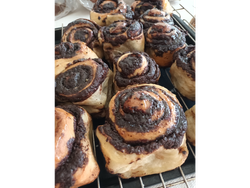 Cinnamos rolls de chocolate