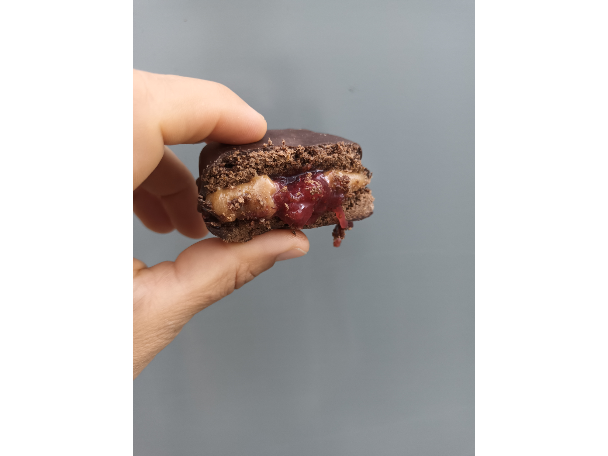 Alfajor integral 🍓 con frutilla