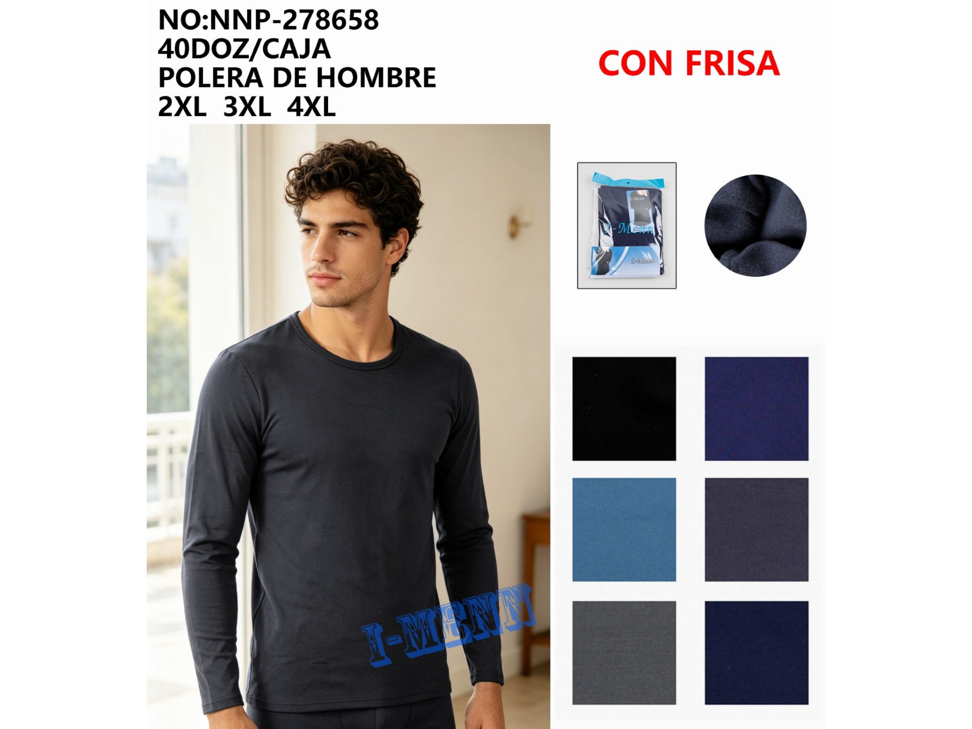 DOCENA CAMISETA TERMICA ESPECIAL HOMBRE