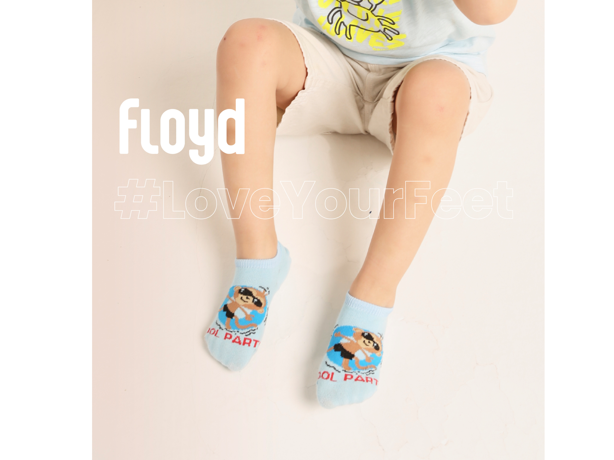 DOCENA ART 61 SOQUETES FLOYD ESTAMPADO NIÑO de La Central de descuentos