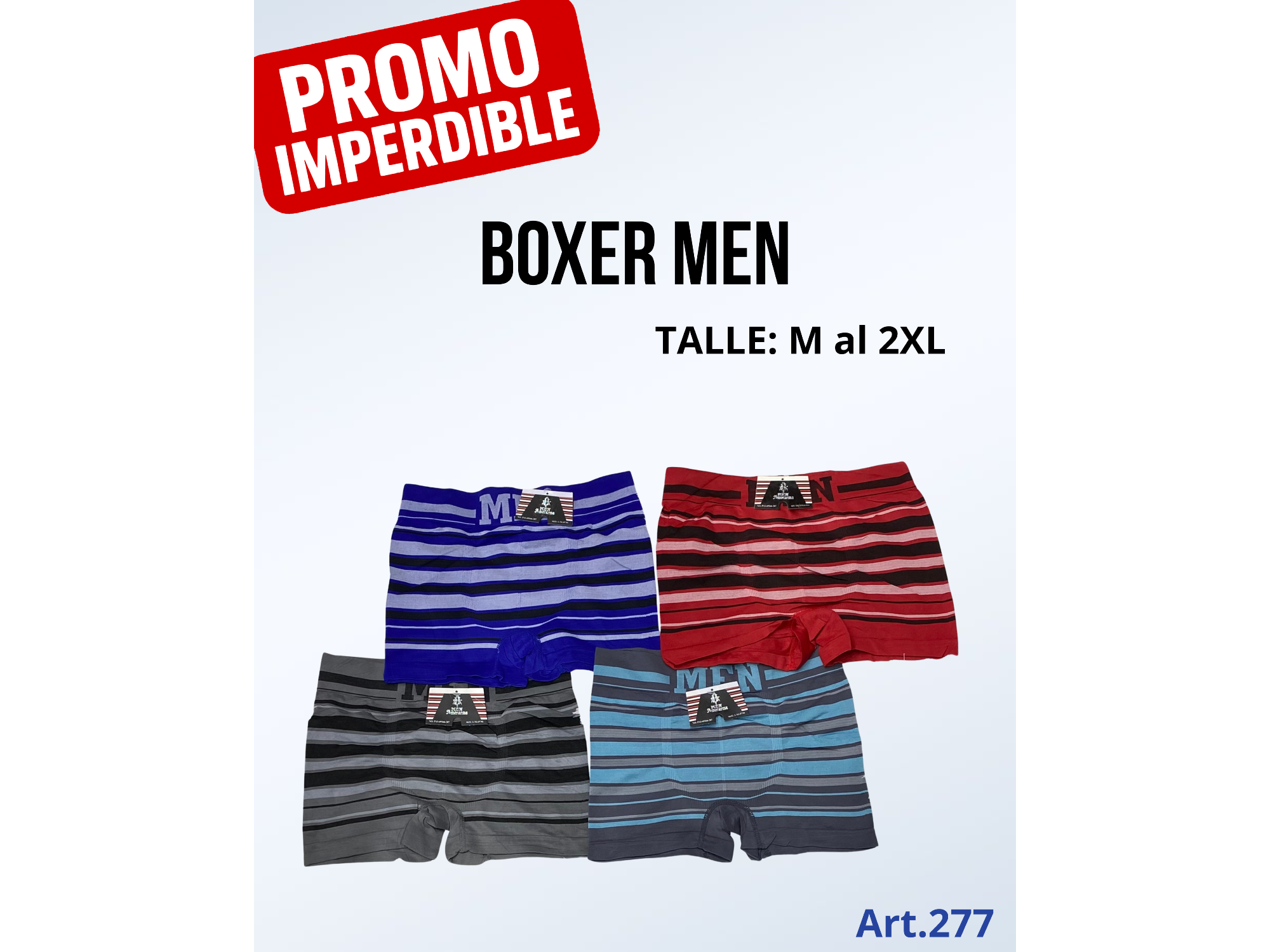 BOXER HOMBRE PACK X 2 AMORAMA de La Central de descuentos