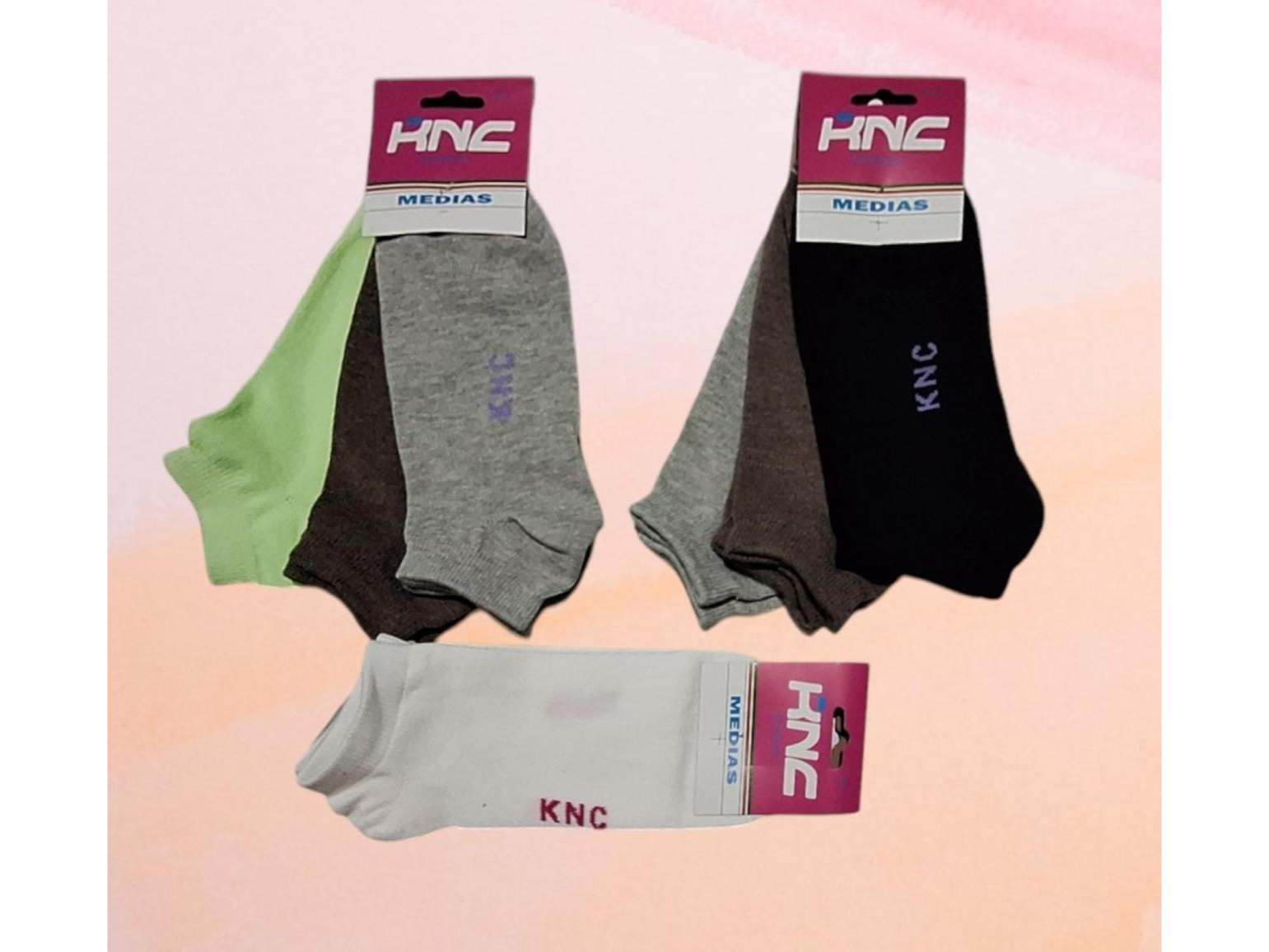 DOCENA SOQUETE DAMA  KNC