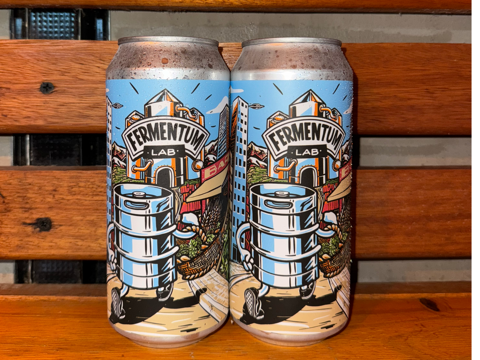 Lata artesanal Hoppy lager 473ml