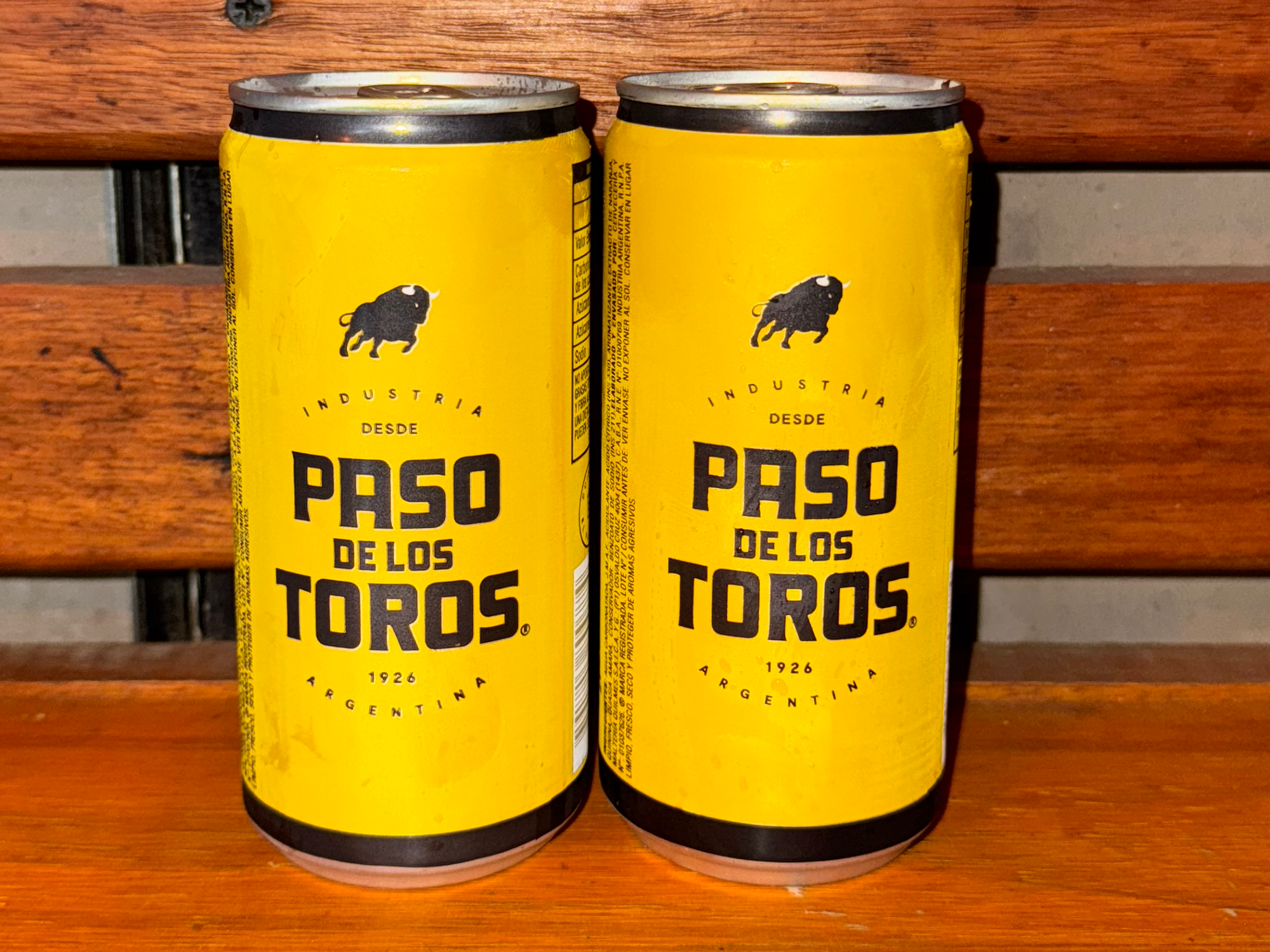 Lata Paso de los toros ( tónica )