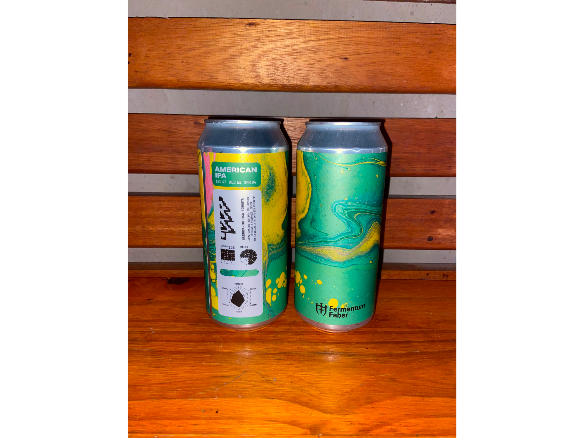Lata artesanal American IPA 473ml