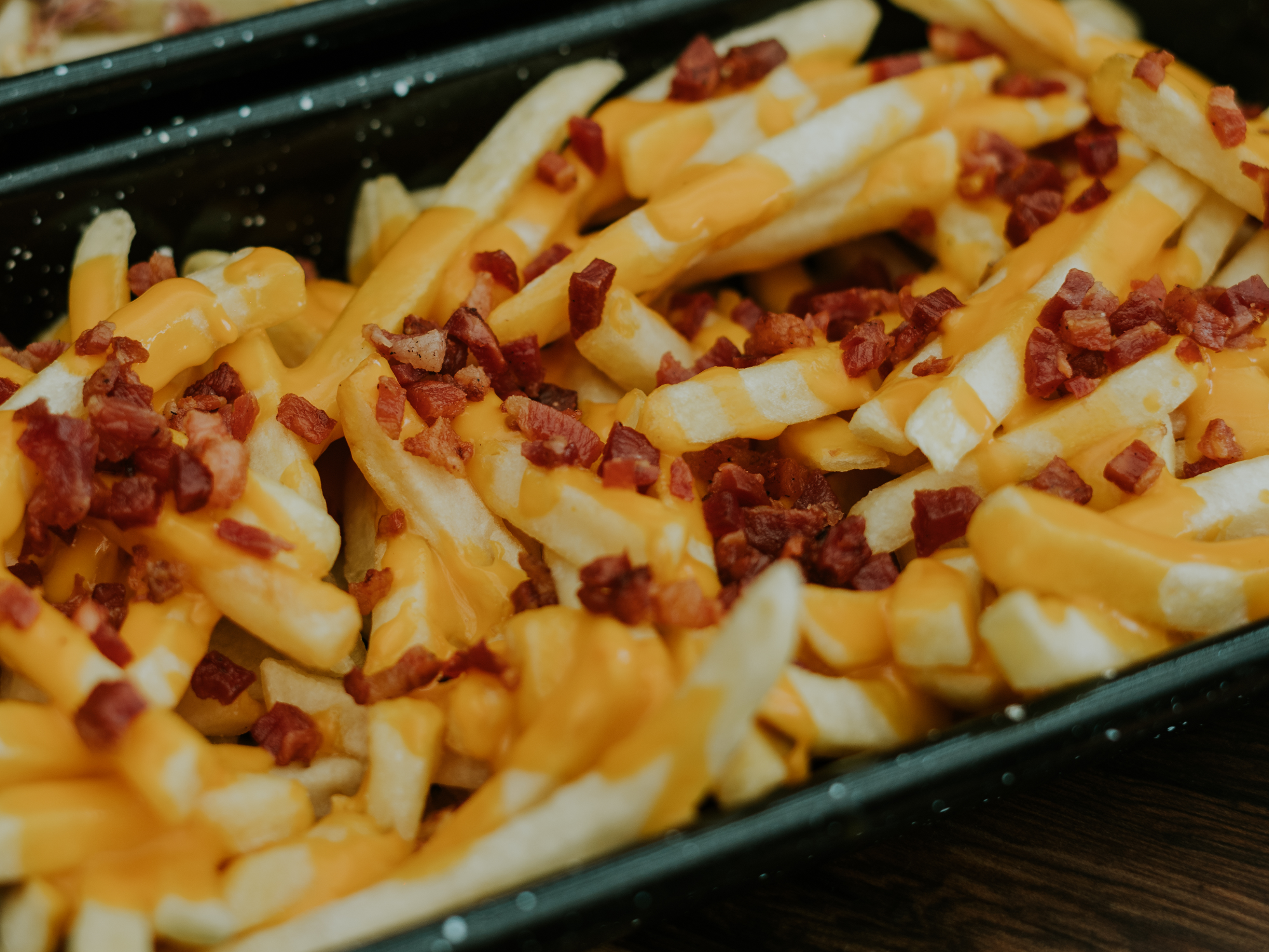 Papas cheddar bacon
