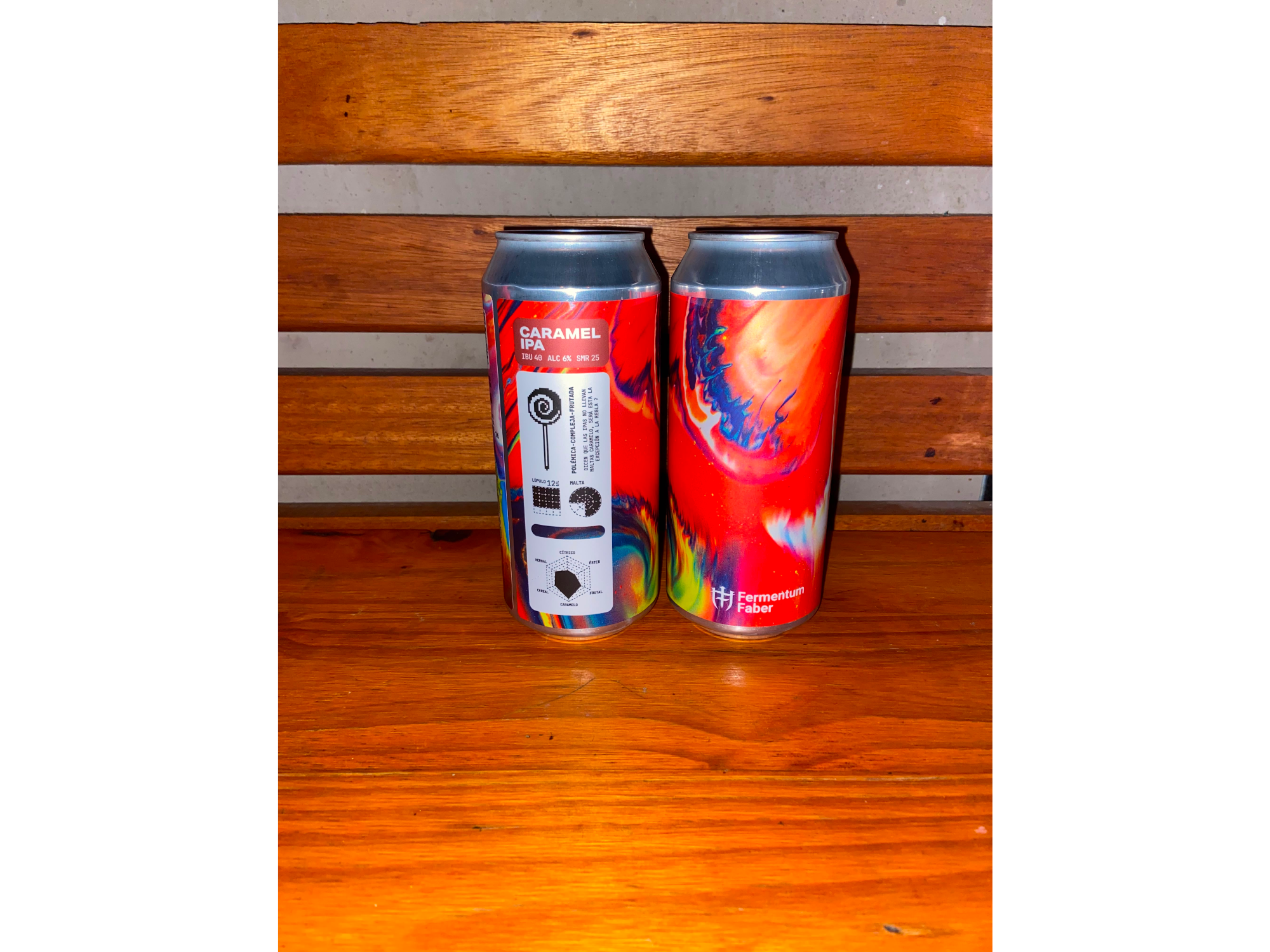 Lata artesanal Caramel ipa 473ml