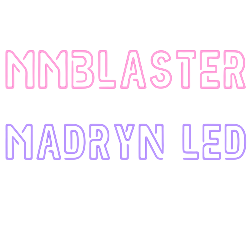 Logo MMBLASTER & MADRYN LED