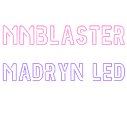 Logo MMBLASTER & MADRYN LED