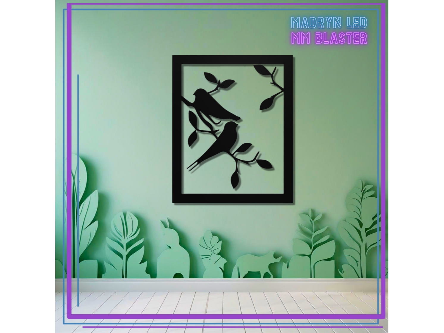 CUADRO DECO - PAJARITOS