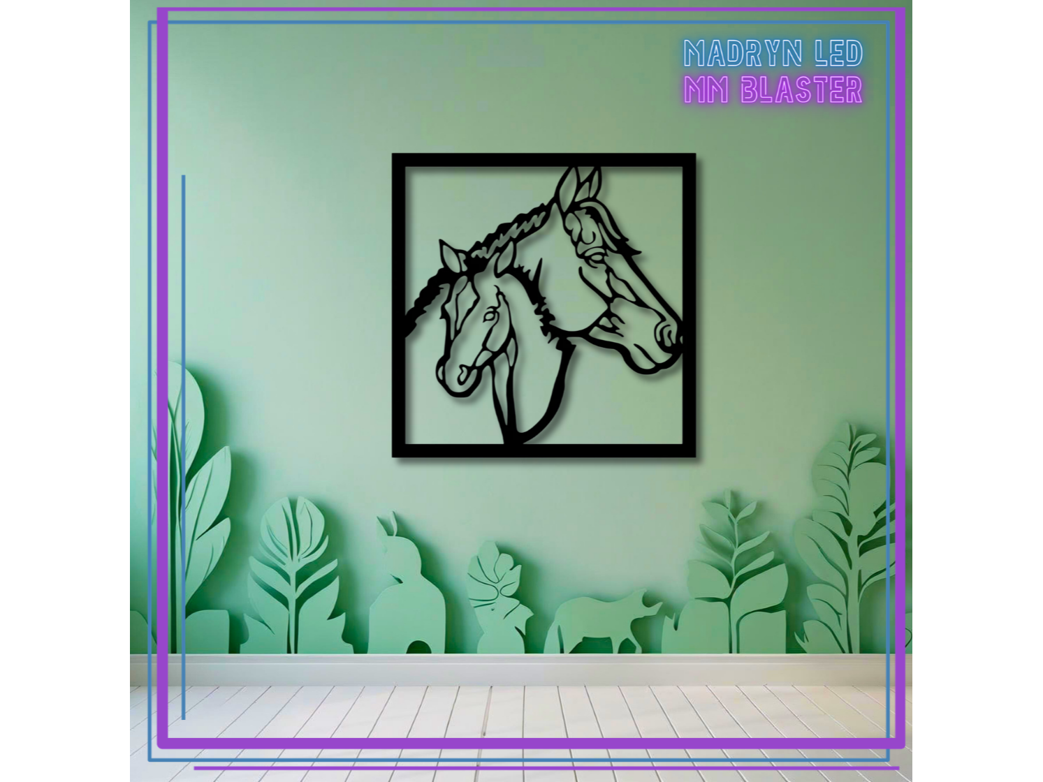 CUADRO DECO - CABALLOS