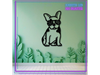 CUADRO DECO - PUG CON GAFAS