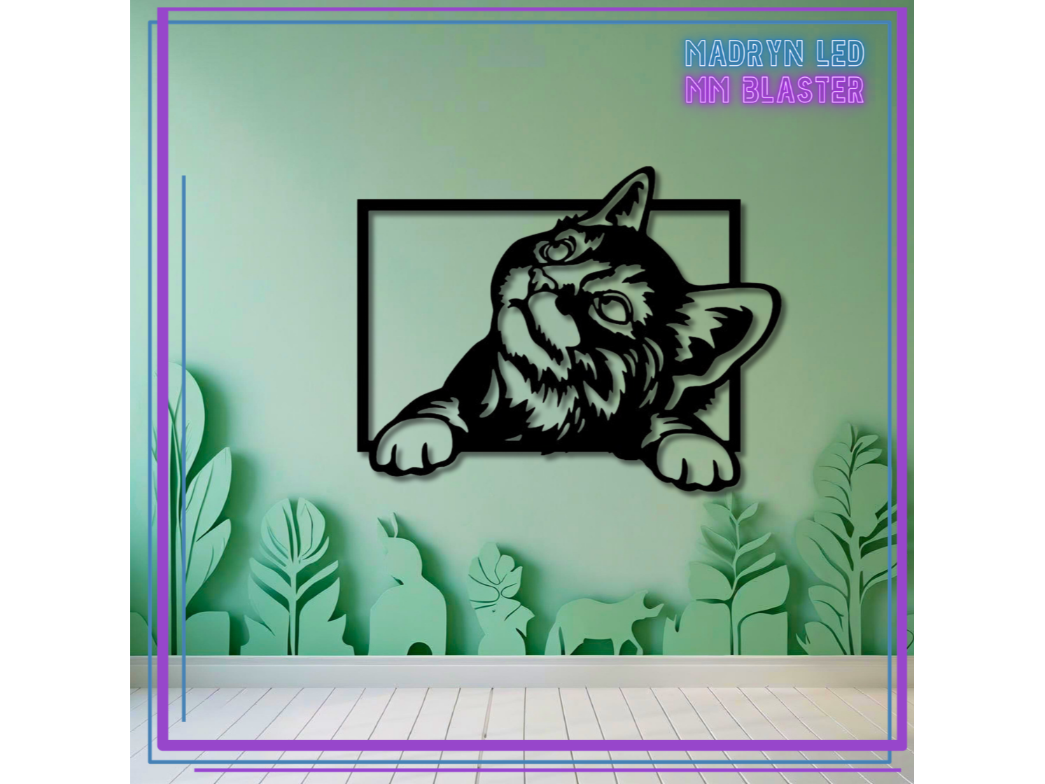 CUADRO DECO - GATITO