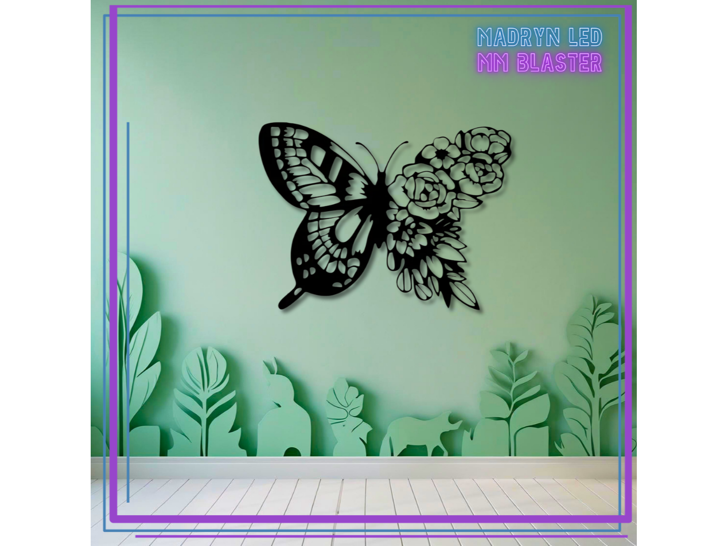 CUADRO DECO - MARIPOSA